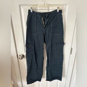 Navy Cargo Pants